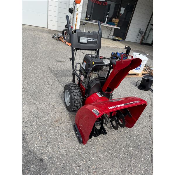 Craftsman snowblower, 27 inch
