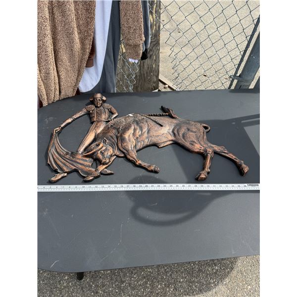 Bull rider decor