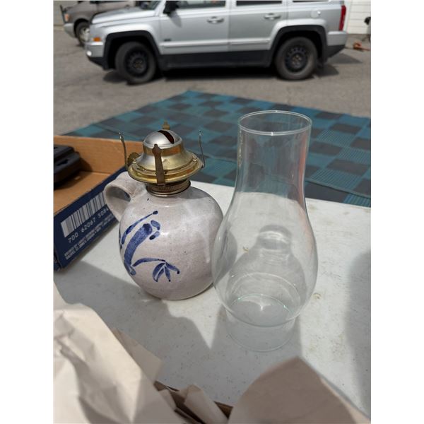Pottery lantern
