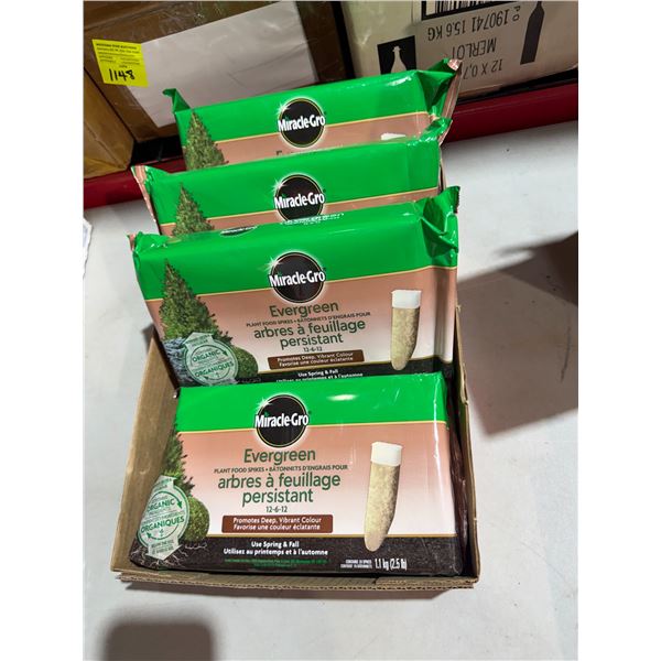 Miracle grow plant food spikes
