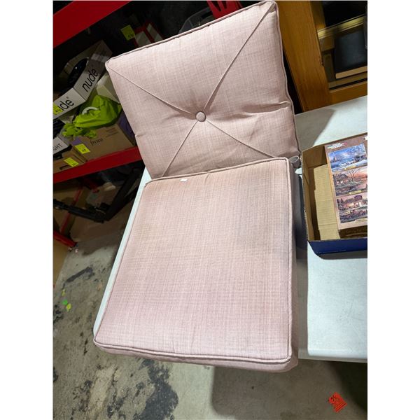 Patio chair cushions
