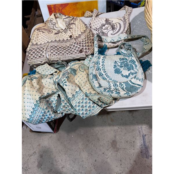 Shalls  and matching bags