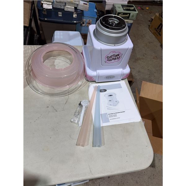 Cotton candy machine