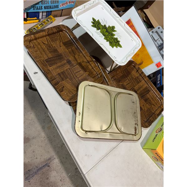 Vintage TV trays