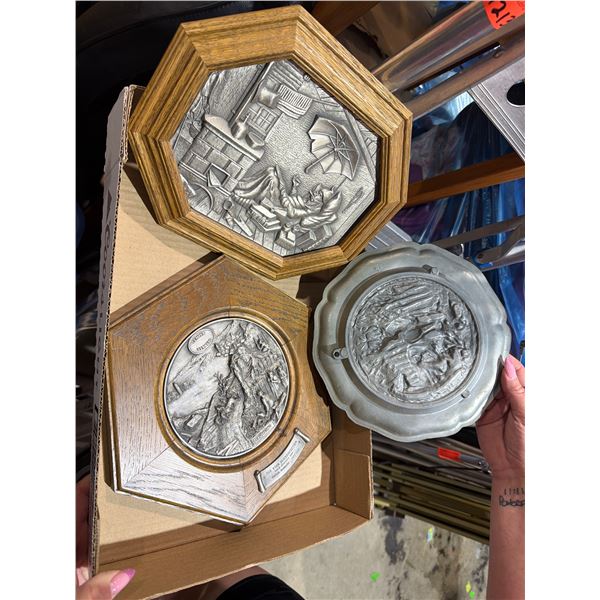 Pewter decor