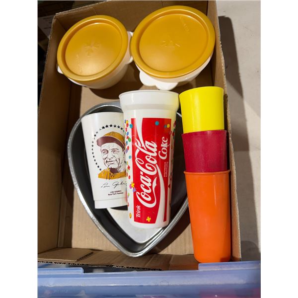 Tupperware and other kitchen items