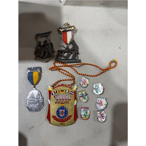 German pins and awards