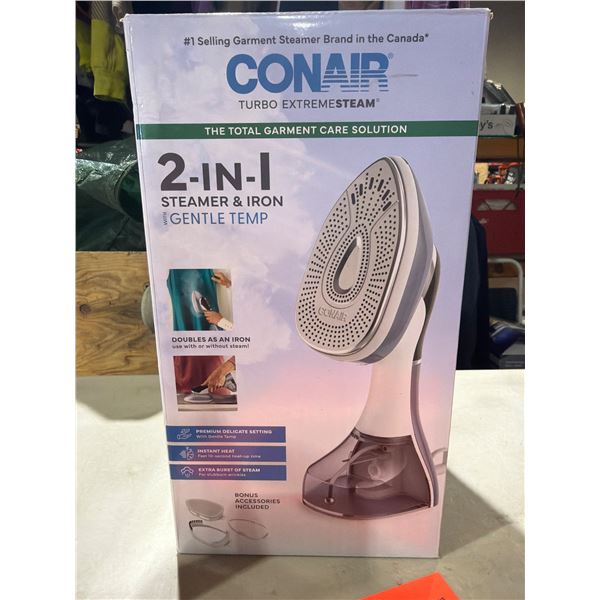 Conair 2-1 steamer and iron