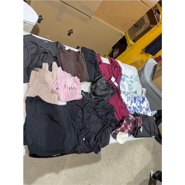 Assorted clothing small medium