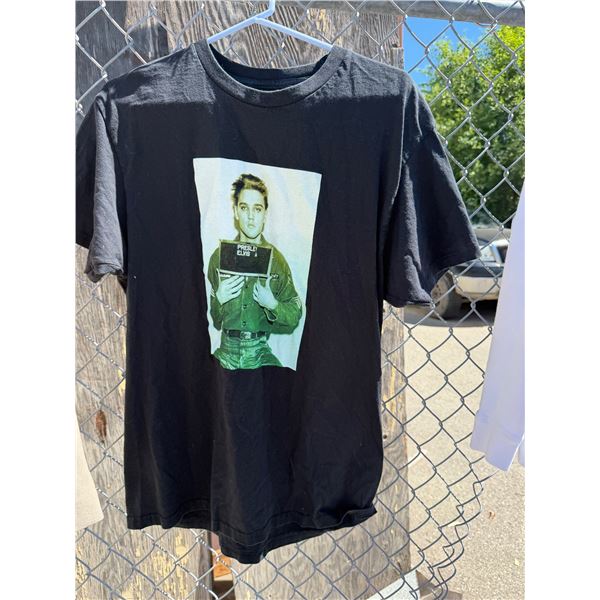 Elvis T-shirt, size large
