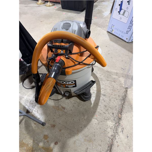 Rigid two in one shop vac