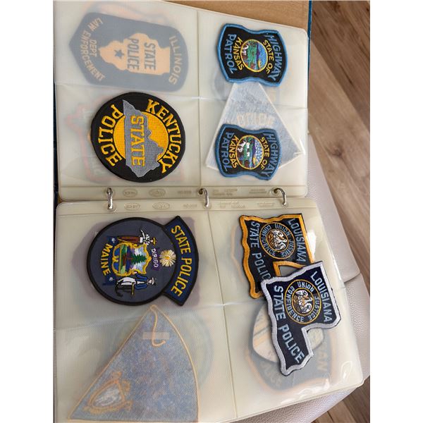 Highway Patrol, State Police and other patches