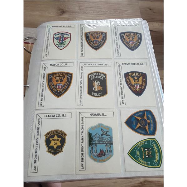 Law enforcement trading cards, photos and other collectible items