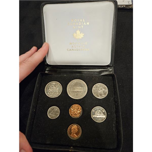 Set of 1973 Canada coins