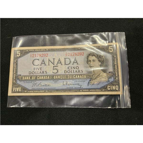 1954 Canada $5 bill