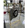 Image 3 : Black Natural Agate with Pyrite Art on Display