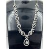 Image 3 : Brand New American Diamond Necklace With Earrings .