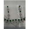 Image 2 : Brand New American Diamond Necklace With Earrings.