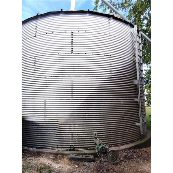 BROCK 5000 (APPROX )BUSHEL GRAIN BIN /DRYER GOOD CONDITION/ 30 DAY REMOVAL
