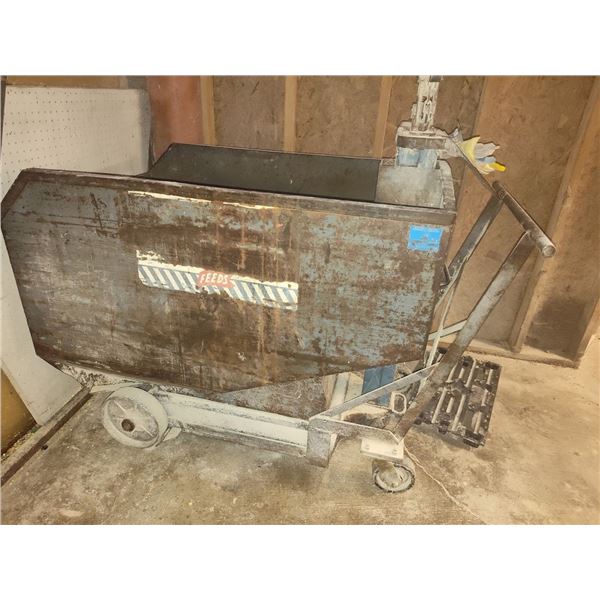 ROLLING FEED DUMP BID &  SCALES / GOOD CONDITION