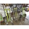 Image 1 : Commercial 2 Wheel (inflatable  tires ) Steel Hand Truck w Fold Up Forks