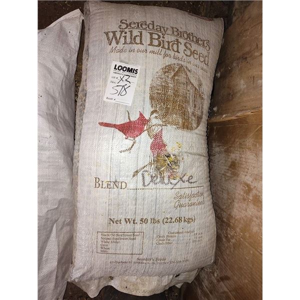 WILD BIRD SEED MIX 50LB BAG