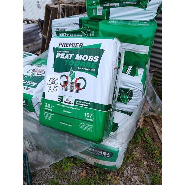Premium Peat Moss  / 3.8 Cubic Ft