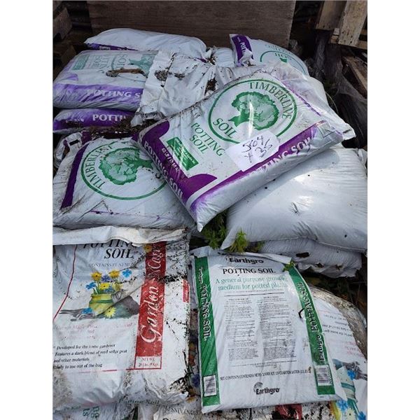 Asst Brand Of Potting Soil x 35 Bags