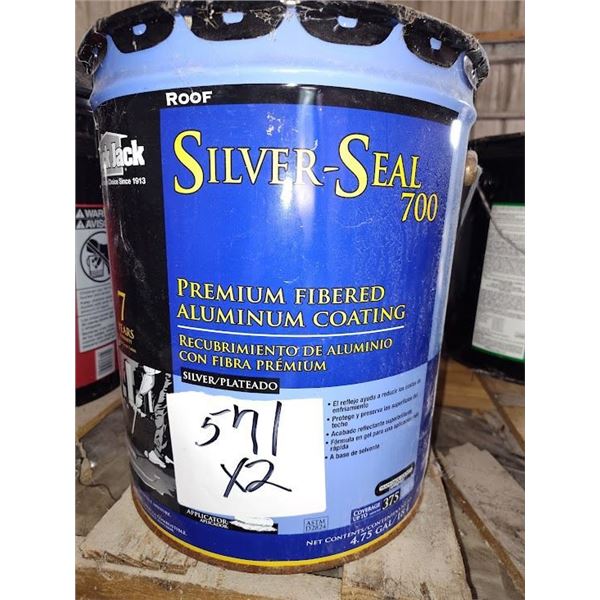BLACK JACK SILVER SEAL ROOF COATING