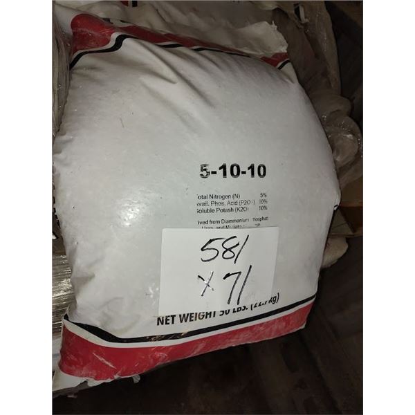 FARMGRO 5-10-10 FERTILIZER / 50 LBS