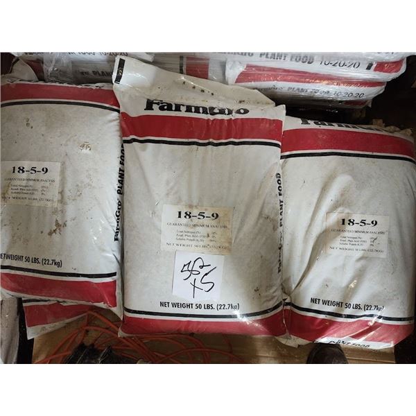 FARMGRO 18-5-9 FERTILIZER / 50 LBS