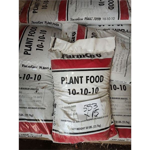 FARMGRO 10-10-10 FERTILIZER / 50LBS
