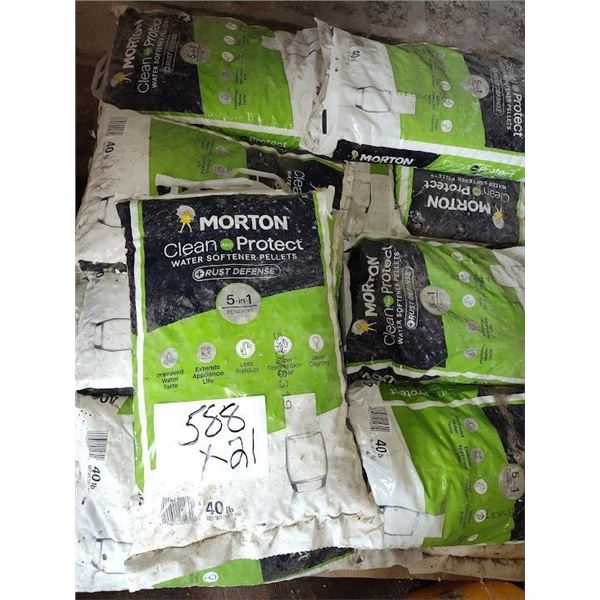 MORTON WATER SOFTNER PELLETS RUST DEFENSE /40 LBS