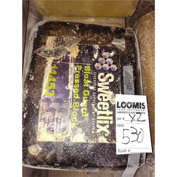SWEETIX BLOAT GUARD PRESSED BLOCK 33LBS/ $39.00