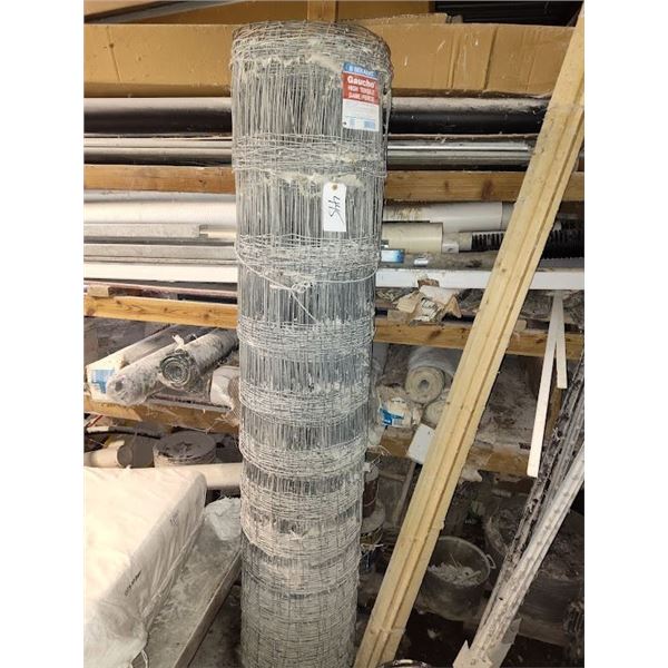 NEW ROLL : BERKHART GAUCHO HIGH STRENGTH  TENSILE GAME FENCE / 330 FT/ $500.00