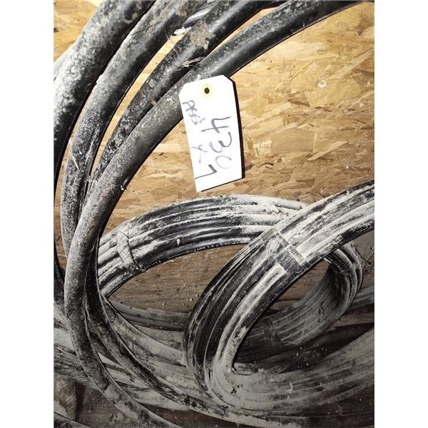 ENDOT ASSORTED ROLES OF POLY WATER PIPE, SOME FULL SOME PARTIAL