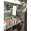 Image 1 : WORK SHELF OF ASSORTED TOOLS AND SUPPLIES