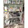 Image 2 : WORK SHELF OF ASSORTED TOOLS AND SUPPLIES