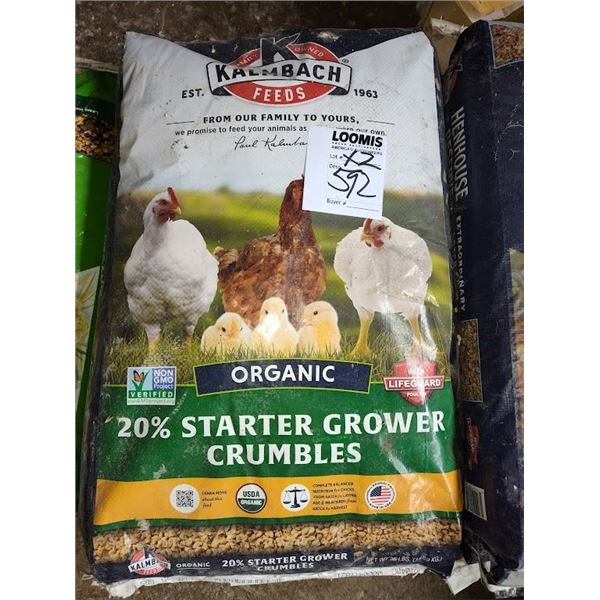 KALMBACH FEEDS 20% STARTER GROWER CRUMBLES