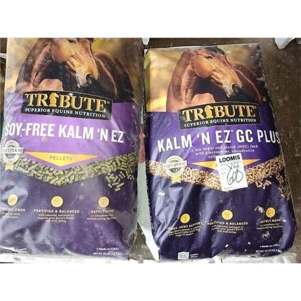 TRIBUTE KALM 'N EZ. GC PLUS HORSE FEED