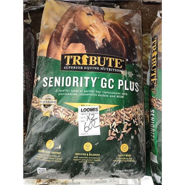 TRIBUTE SENIORITY GC PLUS HORSE FEED