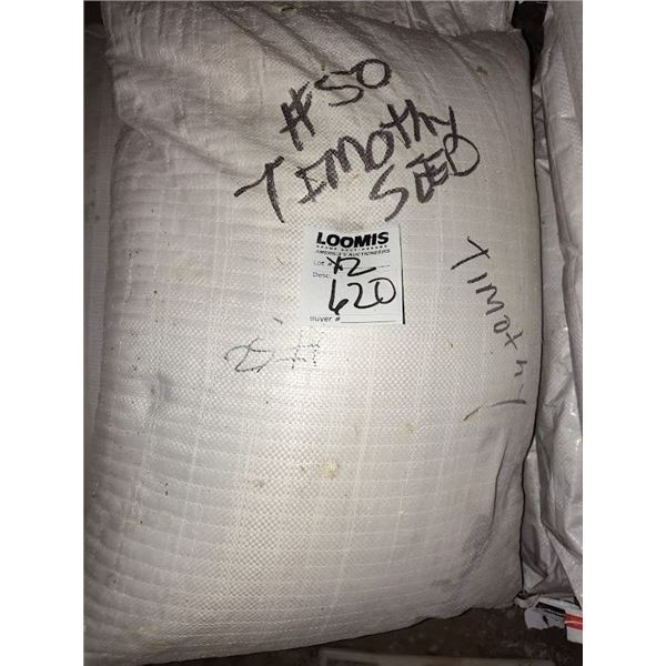 TIMOTHY SEED 25LB BAGS