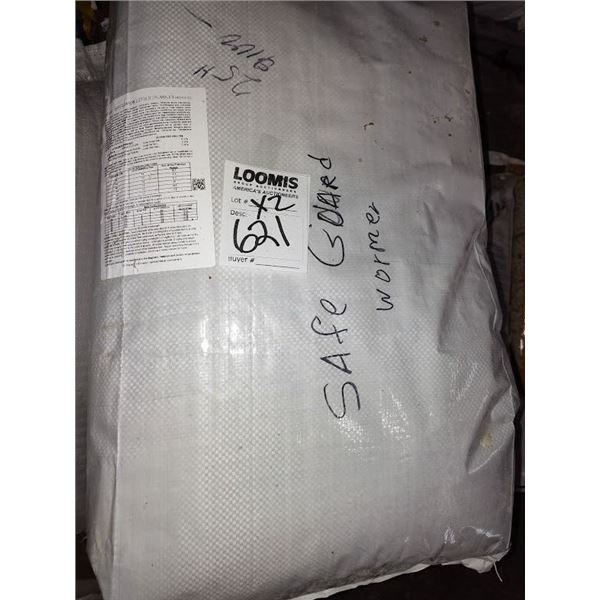 SAFE GUARD WORMER CRUMBLES, 25LB BAGS