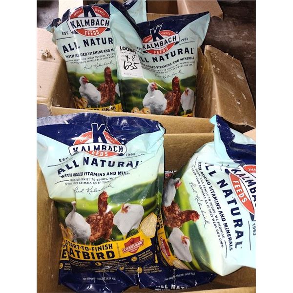 KALMBACH FEEDS START TO FINISH MEAT BIRD FEED, 10LB BAGS