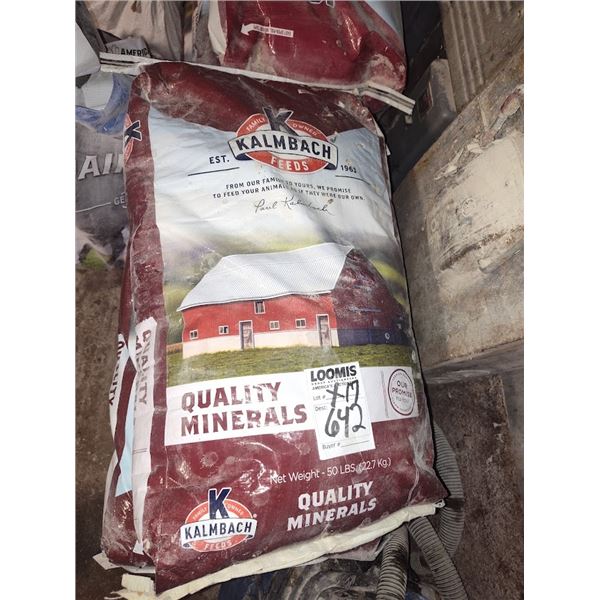 KALMBACH QUALITY MINERALS 50LB BAGS