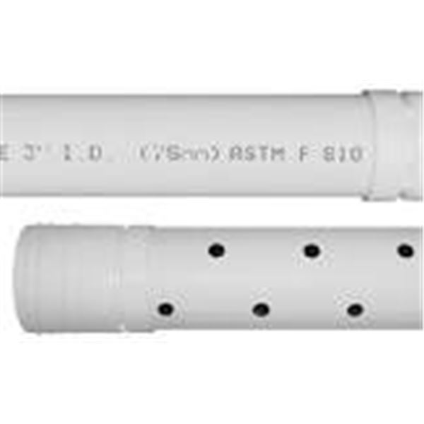 New 4 In X 20 ft White Drain Pipe / $29.00 Retail Each