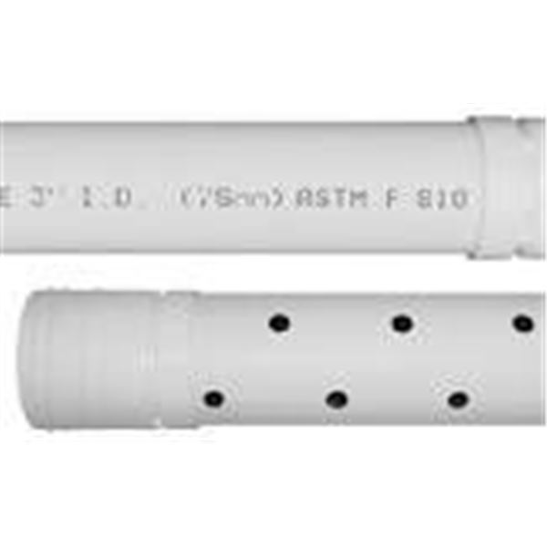 New 4 In X 20 ft White Drain Pipe / $29.00 Retail Each