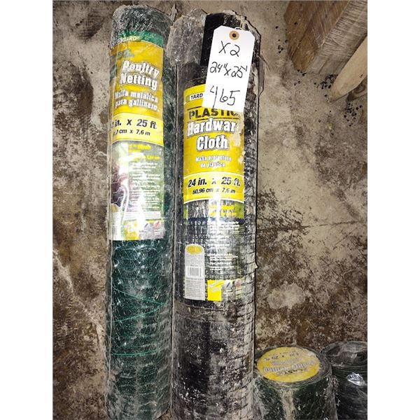 NEW POULTRY & HARDWARE NETTING