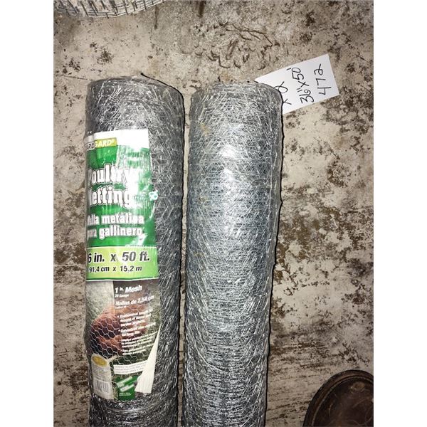 NEW WIRE POULTY NETTING 36" X 50FT
