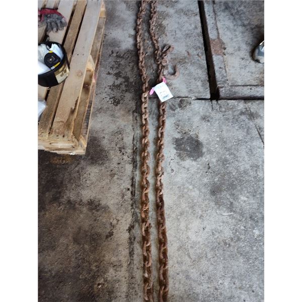 H D LOG CHAIN , HOOK ON BOTH ENDS GOOD CONDITION